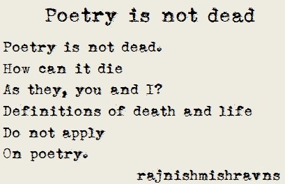 6June2017_Poetry is not dead